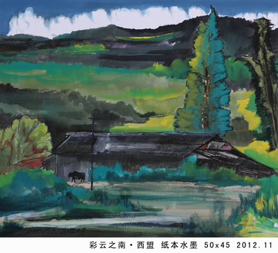 物我的期待_著名畫家李連志寫生作品欣賞